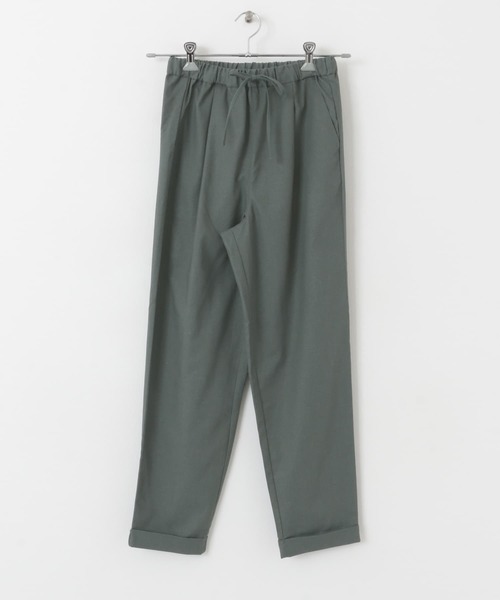 ITEMS URBANRESEARCH（アイテムズ アーバンリサーチ）の「リネン混イージーパンツ（その他パンツ・レディース・ブラック/グレー/グリーン・MEDIUM/SMALL）」の6枚目の写真