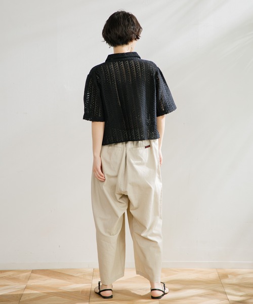 AMERICAN RAG CIE(アメリカンラグシー)の「【日本限定】GRAMICCI COTTON BALLOON PANT(その他パンツ・レディース・ブルー/ブラック/ベージュ・S/M/L)」の14枚目の写真