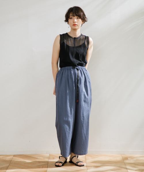 AMERICAN RAG CIE(アメリカンラグシー)の「【日本限定】GRAMICCI COTTON BALLOON PANT(その他パンツ・レディース・ブルー/ブラック/ベージュ・S/M/L)」の6枚目の写真