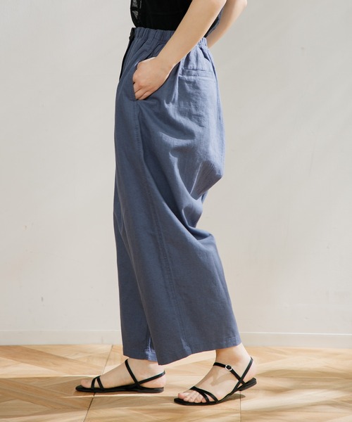 AMERICAN RAG CIE(アメリカンラグシー)の「【日本限定】GRAMICCI COTTON BALLOON PANT(その他パンツ・レディース・ブルー/ブラック/ベージュ・S/M/L)」の13枚目の写真