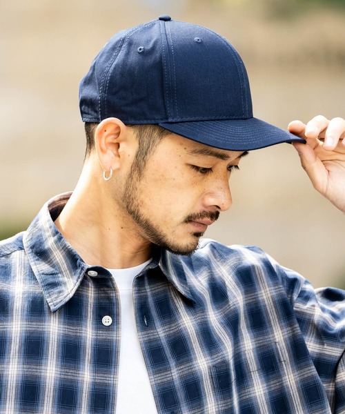 newhattan（ニューハッタン）の「NEWHATTAN ニューハッタン Snapback Baseball Cap twill ツイルスナップバックベースボールキャップ（キャップ・メンズ・チャコール/ネイビー/ホワイト/ブラック/カーキ/オリーブ/ダークグリーン/グレー・FREE）」の8枚目の写真