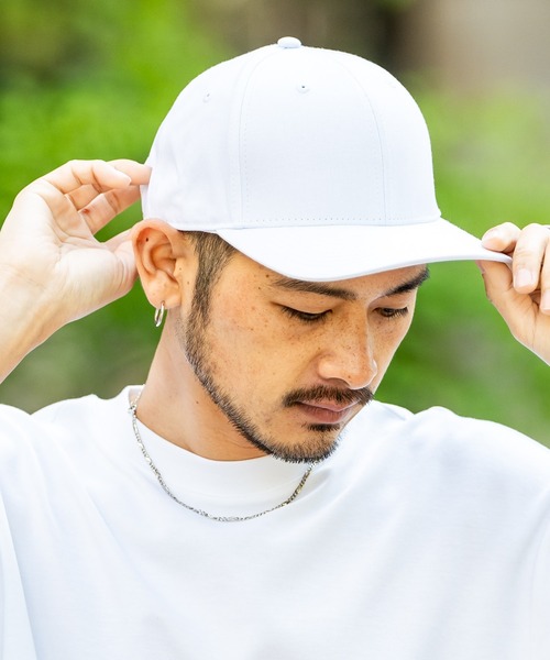 newhattan（ニューハッタン）の「NEWHATTAN ニューハッタン Snapback Baseball Cap twill ツイルスナップバックベースボールキャップ（キャップ・メンズ・チャコール/ネイビー/ホワイト/ブラック/カーキ/オリーブ/ダークグリーン/グレー・FREE）」の9枚目の写真