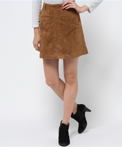 Chico（チコ）の「スエードボックススカート（スカート・レディース・ブラック/キャメル/カーキ・FREE）」の17枚目の写真