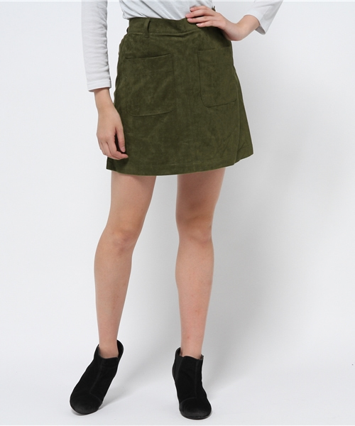 Chico（チコ）の「スエードボックススカート（スカート・レディース・ブラック/キャメル/カーキ・FREE）」の19枚目の写真