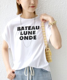 SHIPS | ローズペトール 半袖 プリント TEE(Tシャツ/カットソー)