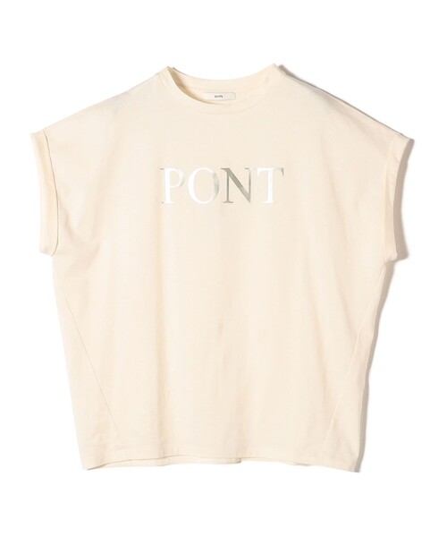 SHIPS（シップス）の「ローズペトール 半袖 プリント TEE（Tシャツ/カットソー・レディース・ホワイト/ダークグレー/オフホワイト/チャコールグレー/ブラウン/ブルー・ONE SIZE）」の9枚目の写真