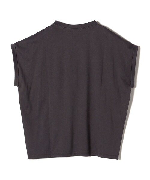 SHIPS（シップス）の「ローズペトール 半袖 プリント TEE（Tシャツ/カットソー・レディース・ホワイト/ダークグレー/オフホワイト/チャコールグレー/ブラウン/ブルー・ONE SIZE）」の14枚目の写真