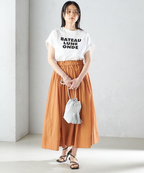 tシャツ エイプリルの丸衿「カットソー」 レディース Ada. tシャツ ダブルジップ ギャザーデザイン 襟付きカットソー