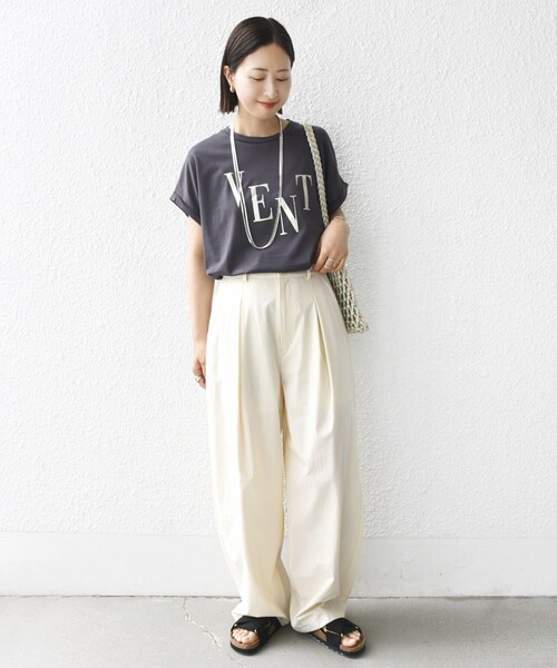 SHIPS for women / シップスウィメン ローズペトール 半袖 プリント TEE SHIPS｜ローズペトール 半袖 プリント TEE | Rakuten Fashion