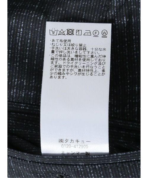 TAKA-Q（タカキュー）の「タカキュー TechCool ノータックビジネスパンツ チェック紺(セットアップ可能)（スーツパンツ・メンズ・ネイビー・X-LARGE/S/MEDIUM/LARGE/3L）」の16枚目の写真