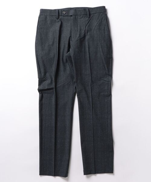 TAKA-Q（タカキュー）の「タカキュー TechCool ノータックビジネスパンツ チェック紺(セットアップ可能)（スーツパンツ・メンズ・ネイビー・X-LARGE/S/MEDIUM/LARGE/3L）」の13枚目の写真