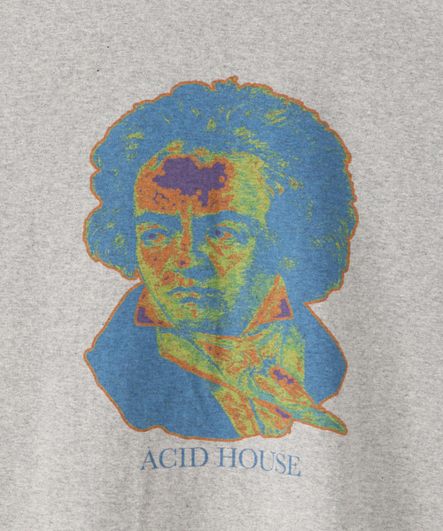 BAYCREW'S DEPO(ベイクルーズデポ)の「【High Scream Center / ハイスクリームセンター】ACID HOUSE TEE(Tシャツ/カットソー・メンズ・グレー/ホワイト・LARGE/MEDIUM)」の8枚目の写真