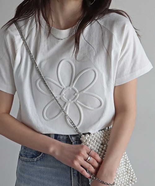 エンボスTシャツ（Tシャツ/カットソー）｜COURO（コウロ）の