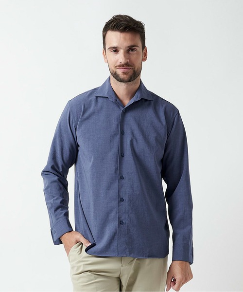 junhashimoto（ジュンハシモト）の「U.S.O.LINEN SHIRTS（シャツ/ブラウス・メンズ・カーキ/オレンジ/インディゴブルー/ミント/ホワイト/ブラック・2/3/4/5）」の16枚目の写真