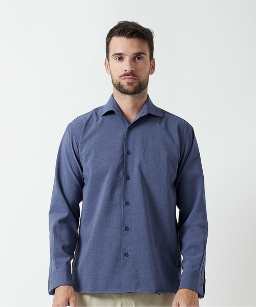 junhashimoto（ジュンハシモト）の「U.S.O.LINEN SHIRTS（シャツ/ブラウス・メンズ・カーキ/オレンジ/インディゴブルー/ミント/ホワイト/ブラック・2/3/4/5）」の7枚目の写真