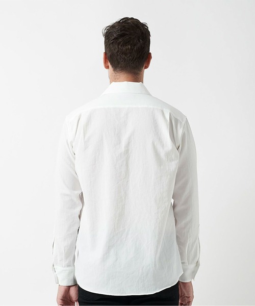 junhashimoto（ジュンハシモト）の「U.S.O.LINEN SHIRTS（シャツ/ブラウス・メンズ・カーキ/オレンジ/インディゴブルー/ミント/ホワイト/ブラック・2/3/4/5）」の15枚目の写真