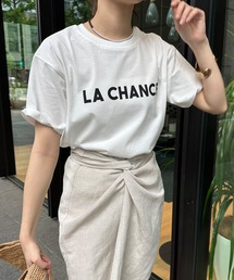 LA CHANCE ロゴTEE