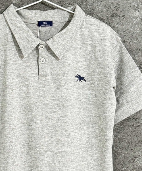 セール】POLOCHAMPS ポロチャンプス 刺繍ロゴ ポロシャツ（ポロシャツ  