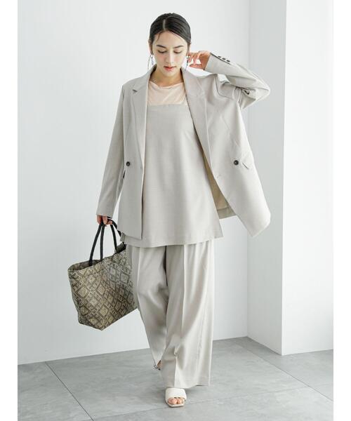 Te chichi（テチチ）の「雑材シート シップスタイルTOTE（ハンドバッグ・レディース・ベージュ/ブラック・F）」の13枚目の写真