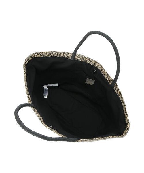 Te chichi（テチチ）の「雑材シート シップスタイルTOTE（ハンドバッグ・レディース・ベージュ/ブラック・F）」の3枚目の写真