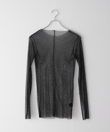 【TanC TOKYO/タンクトウキョウ】SPARKLING TULLE LONGSLEEVE:カットソー