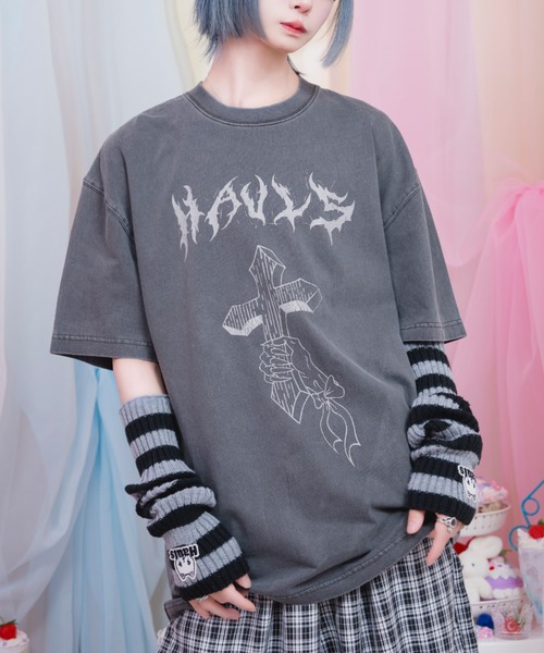 Hauls（ハウルズ）の「手も足も使えるやんけ！しましまレッグ