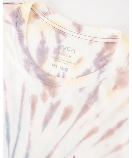 RVCA(ルーカ)の「RVCA メンズ TIEDYE SUN STAMP Tシャツ 【2024年夏モデル】/ルーカ総柄タイダイ半袖Tシャツ(Tシャツ/カットソー・メンズ・グリーン/マルチ/ブラック系その他・SMALL/MEDIUM/LARGE/X-LARGE)」の18枚目の写真