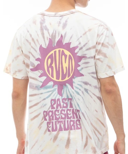 RVCA(ルーカ)の「RVCA メンズ TIEDYE SUN STAMP Tシャツ 【2024年夏モデル】/ルーカ総柄タイダイ半袖Tシャツ(Tシャツ/カットソー・メンズ・グリーン/マルチ/ブラック系その他・SMALL/MEDIUM/LARGE/X-LARGE)」の19枚目の写真