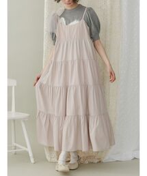 merry jenny | チュールリボンキャミワンピース(ワンピース)