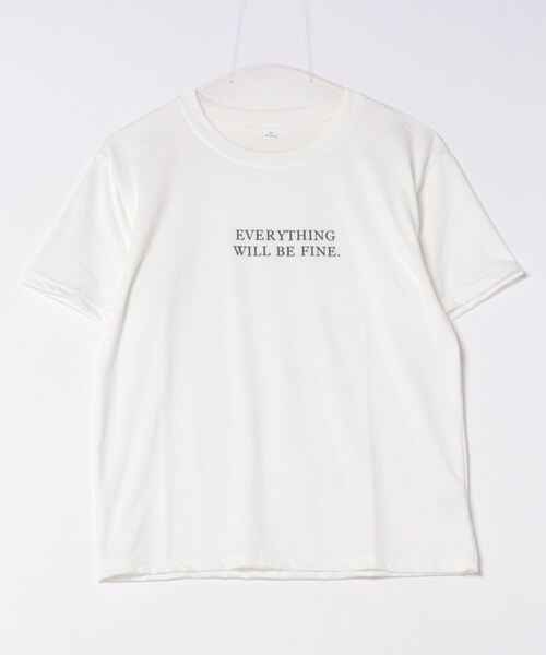 MAISON DE THERESE（メゾン ド テレーズ）の「ビッグサイズクルーネックTシャツ（Tシャツ/カットソー・レディース・ホワイト/ピンク/イエロー・L/M）」の15枚目の写真