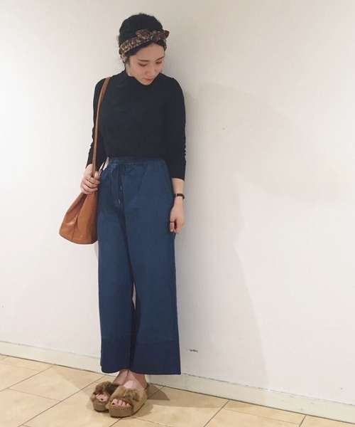 Kastane(カスタネ)の「イージー切替PT(その他パンツ・レディース・ブルー・FREE)」の11枚目の写真