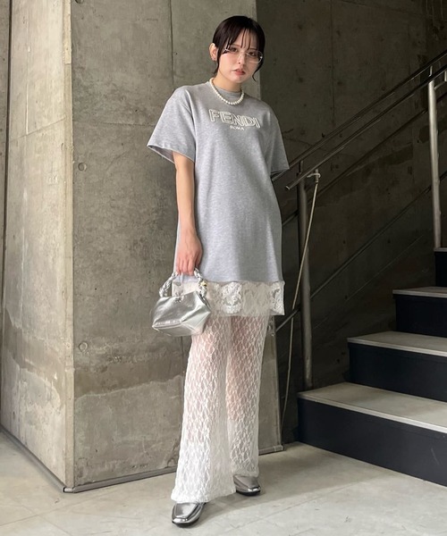 Narcissus（ナルシス）の「【Narcissus】レースパンツ（その他パンツ・レディース・ホワイト/ブラック・FREE）」の17枚目の写真