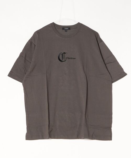 RE730(アールイーセブンサーティー)の「【RE730】十字薔薇モチーフ 半袖ビッグシルエットTシャツ(Tシャツ/カットソー・メンズ・ブラック/チャコールグレー・LARGE/MEDIUM)」の20枚目の写真