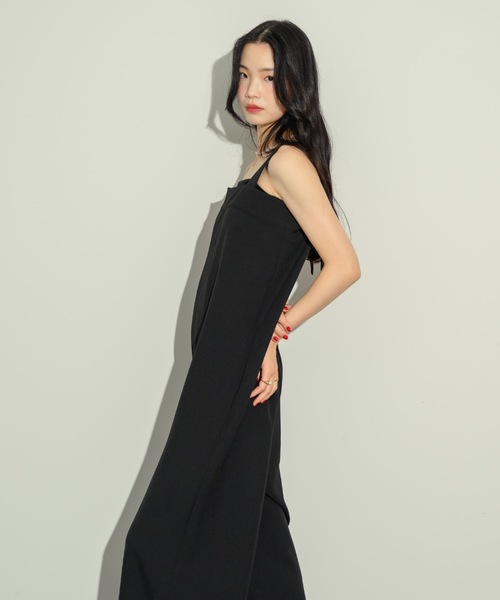 NEUNA（ヌナ）の「ストレートサロペット（サロペット/オーバーオール・レディース・ブラック/グレー・FREE/S）」の14枚目の写真