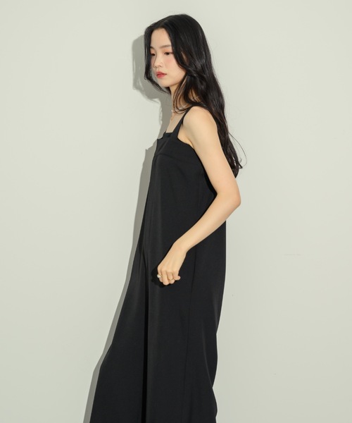 NEUNA（ヌナ）の「ストレートサロペット（サロペット/オーバーオール・レディース・ブラック/グレー・FREE/S）」の15枚目の写真