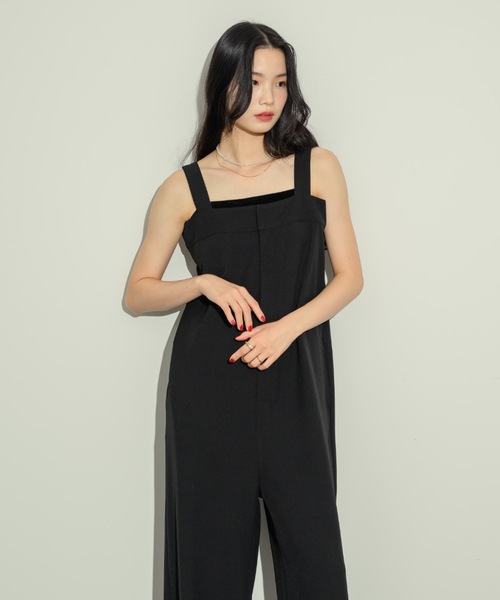 NEUNA（ヌナ）の「ストレートサロペット（サロペット/オーバーオール・レディース・ブラック/グレー・FREE/S）」の16枚目の写真