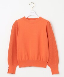 スリットポイントボトルネック ニット