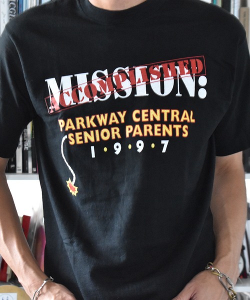 VINTAGE(ヴィンテージ)の「【ヴィンテージ古着】90's MISSION ACCOMPLISHED プリントTシャツ(Tシャツ/カットソー・メンズ・ブラック・MEDIUM)」の9枚目の写真