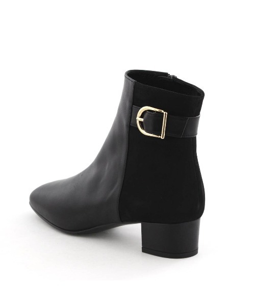 HIMIKO(ヒミコ)の「【Made in Japan】サイドバックルショートブーツ/641407(ブーツ・レディース・ブラウン/ブラック/ブラック系その他/ダークブラウン・25.0cm/24.0cm/23.0cm/24.5cm/23.5cm/22.5cm/21.5cm/22.0cm/25.5cm/26.5cm/26.0cm)」の9枚目の写真