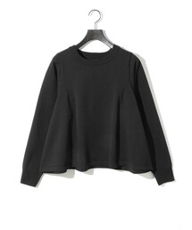 MIDIUMISOLID for Ladies ボリュームフレアプルオーバー