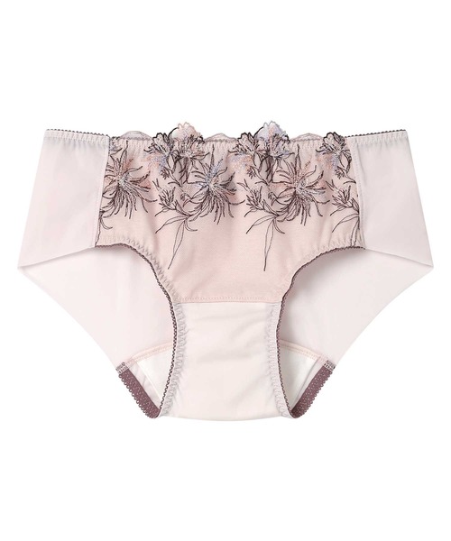 AMPHI（アンフィ）の「「sweetコラボ」「BRAGENIC ブラジェニック 脇高細見えタイプ」　サニタリーショーツ（ショーツ・レディース・ベージュ/ライトパープル/ローズ/グレイッシュブルー/ピンク/チャコール/ブラック/パープル/サックスブルー/クリーム/オレンジ/ネイビー/アイボリー/ブラウン/ライトグリーン/グレー系その他/ピンク系/ブルー/レッド系その他/ブルー系その他/ライトオレンジ系・L/M）」の17枚目の写真