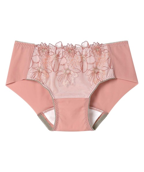 AMPHI（アンフィ）の「「sweetコラボ」「BRAGENIC ブラジェニック 脇高細見えタイプ」　サニタリーショーツ（ショーツ・レディース・ベージュ/ライトパープル/ローズ/グレイッシュブルー/ピンク/チャコール/ブラック/パープル/サックスブルー/クリーム/オレンジ/ネイビー/アイボリー/ブラウン/ライトグリーン/グレー系その他/ピンク系/ブルー/レッド系その他/ブルー系その他/ライトオレンジ系・L/M）」の20枚目の写真