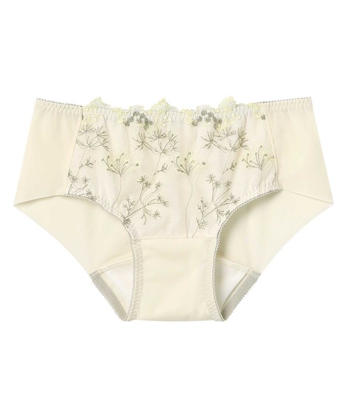 AMPHI（アンフィ）の「「sweetコラボ」「BRAGENIC ブラジェニック 脇高細見えタイプ」　サニタリーショーツ（ショーツ・レディース・ベージュ/ライトパープル/ローズ/グレイッシュブルー/ピンク/チャコール/ブラック/パープル/サックスブルー/クリーム/オレンジ/ネイビー/アイボリー/ブラウン/ライトグリーン/グレー系その他/ピンク系/ブルー/レッド系その他/ブルー系その他/ライトオレンジ系・L/M）」の8枚目の写真