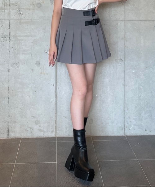 one wayザッカ（ワンウェイザッカ）の「バルキーショートブーツ（ブーツ・レディース・ブラック系その他/ブラック・MEDIUM/LARGE/LL/SMALL）」の4枚目の写真