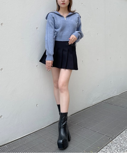 one wayザッカ（ワンウェイザッカ）の「バルキーショートブーツ