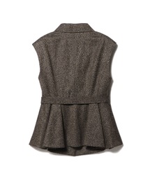 COLUMN コラム ジレ ベスト ウールカシミヤニット フリースジレ 38 COLUMN（コラム）の「COLUMN / ロングジレ（ベスト）」 - WEAR