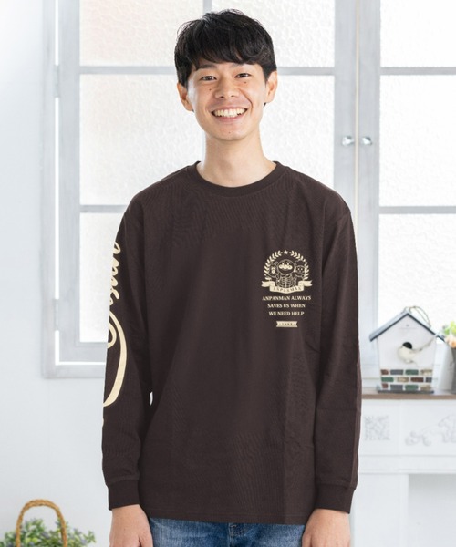 ANPANMAN KIDS COLLECTION(アンパンマンキッズコレクション)の「ジャムおじさんバイク長袖Tシャツ大人(Tシャツ/カットソー・メンズ・ブラック・XXL/LL/L/M)」の6枚目の写真