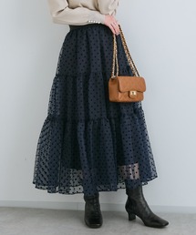 ラブティックボンボン　ドットスカート La boutique BonBon｜ラブティックボンボン（レディース）の
