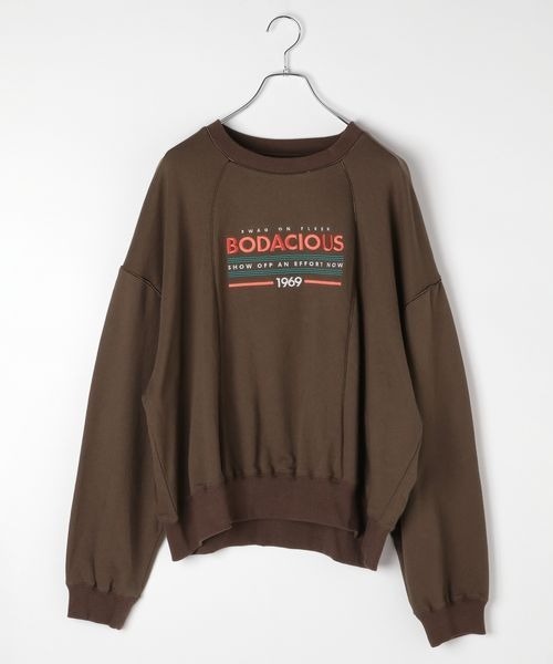 PBLIM（ページボーイリム）の「PBLIM/カラーパイピングスウェット（スウェット・レディース・グリーン/ブラウン/ベージュ・FREE）」の11枚目の写真