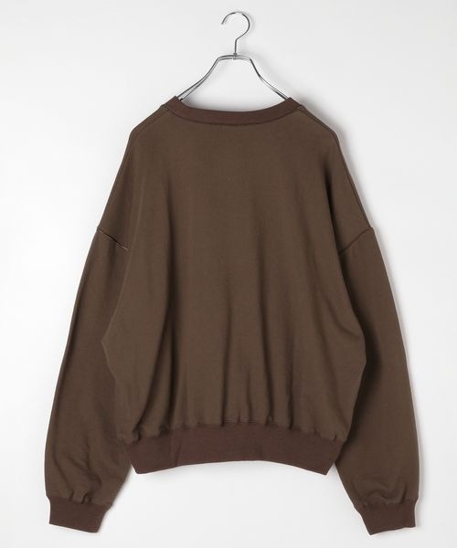 PBLIM（ページボーイリム）の「PBLIM/カラーパイピングスウェット（スウェット・レディース・グリーン/ブラウン/ベージュ・FREE）」の16枚目の写真